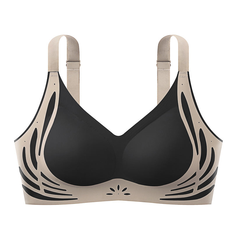 ✨UITVERKOOP 49% KORTING✨Kleurgeblokkeerde Rivet-Afdrukken Reggiseno push-up