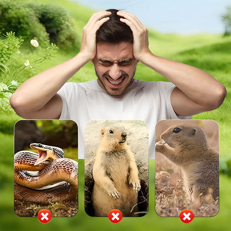 🌸Lente-aanbieding 57% KORTING🌸 Zona energetica Impermeabile Schroef Mollenverjager