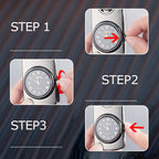 Wijzerplaat Opblaasbare Windproof Metalen Aansteker