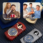 Wijzerplaat Opblaasbare Windproof Metalen Aansteker