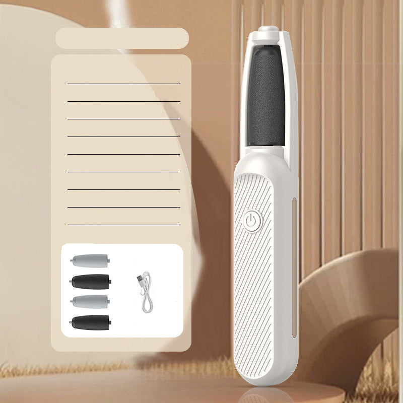 Scrubber elettrico per piedi per una pelle liscia e sana