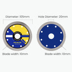 Tegel snijschijven in ceramica super sottile