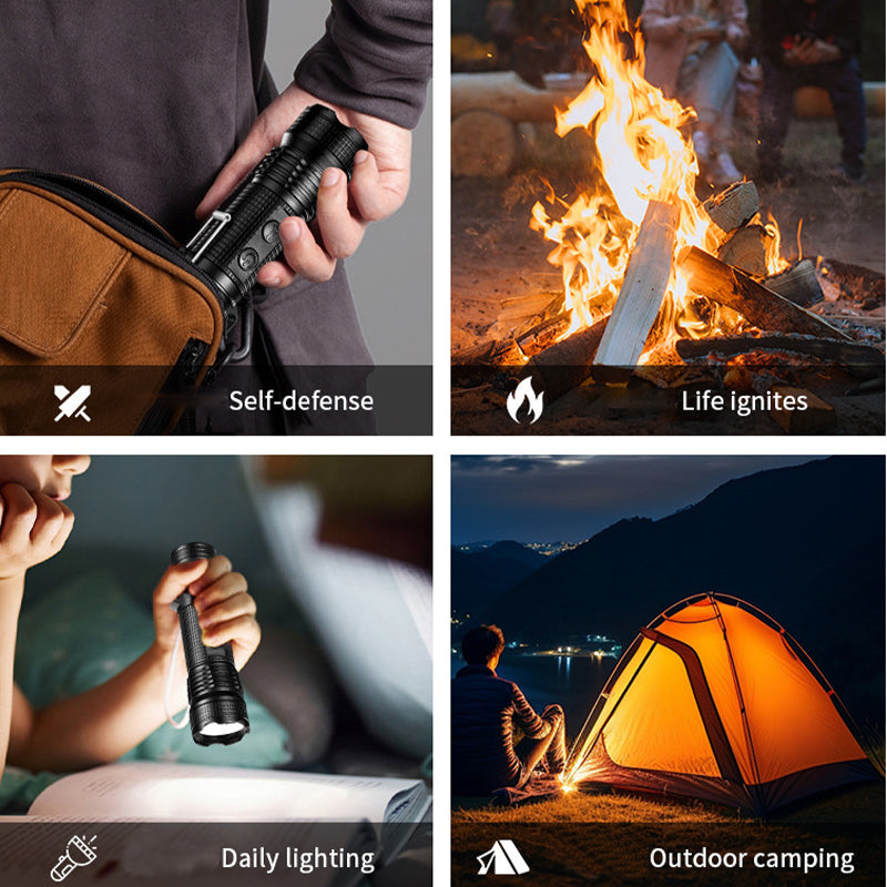 Torcia LED 4 in 1 per un buon utilizzo