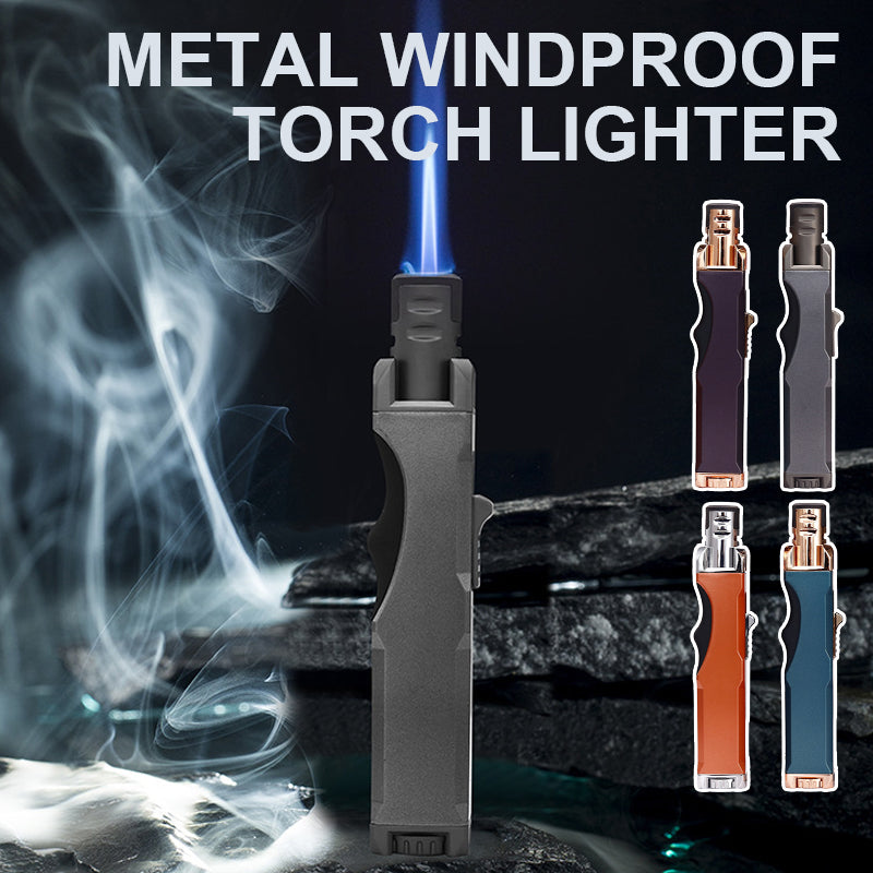 Torcia antivento in metallo Aansteker