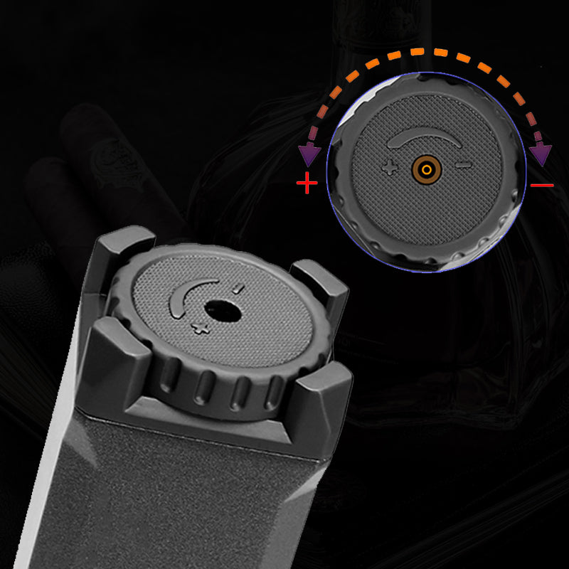 Torcia antivento in metallo Aansteker