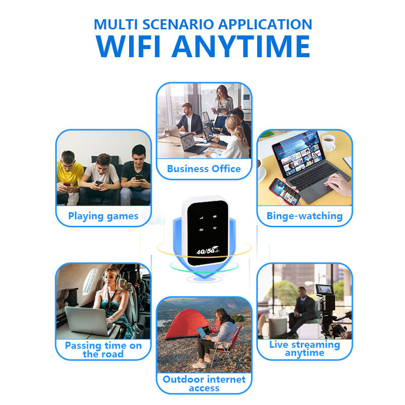 Router Wi-Fi mobile tascabile 4G da 150 Mbps