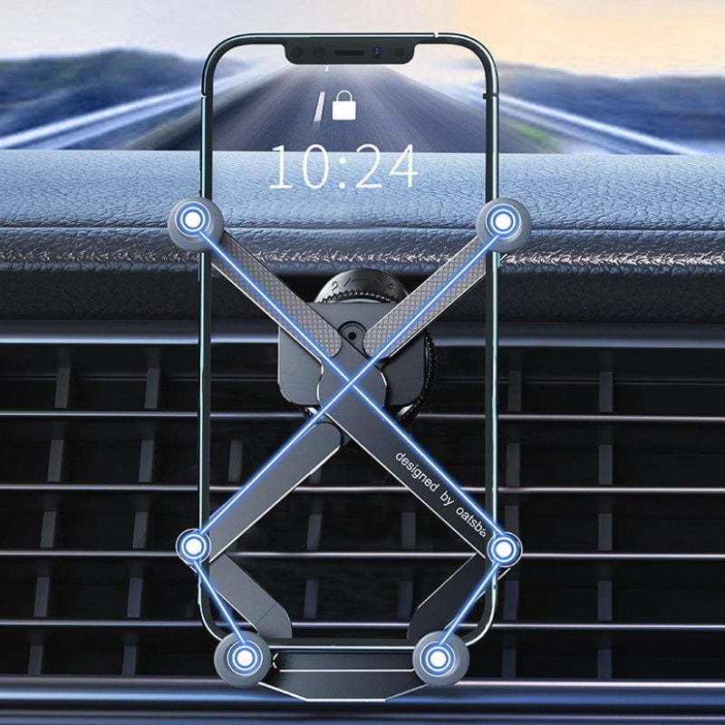 Disponibile supporto per telefono da auto estraibile per aperture di ventilazione 