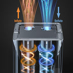 Avviatore di emergenza multifunzionale con pompa dell'aria e blazer