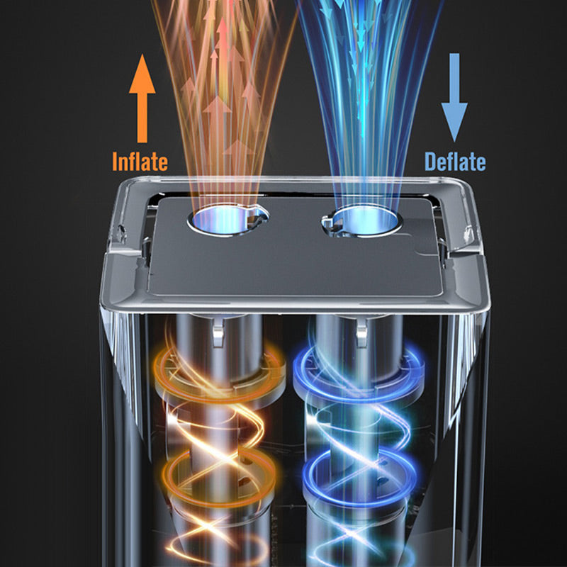 Avviatore di emergenza multifunzionale con pompa dell'aria e blazer