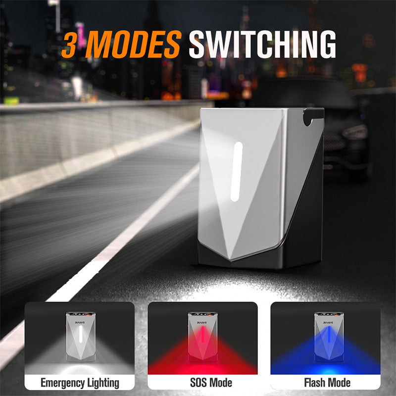 Avviatore di emergenza multifunzionale con pompa dell'aria e blazer