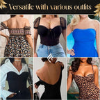 ✨Beperkte aanbieding ✨ Reggiseno senza spalline con ampio tappeto (tessuto Eersteklas) 