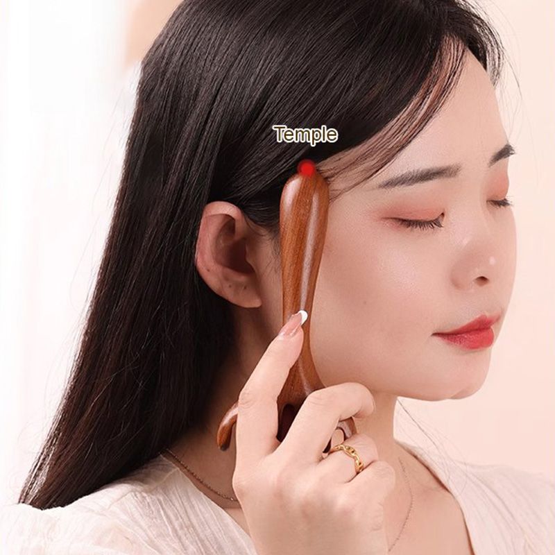 Massaggio Meridiaan Zes-klauw Kam 