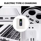 Pompa d'aria per acquario portatile e caricabile