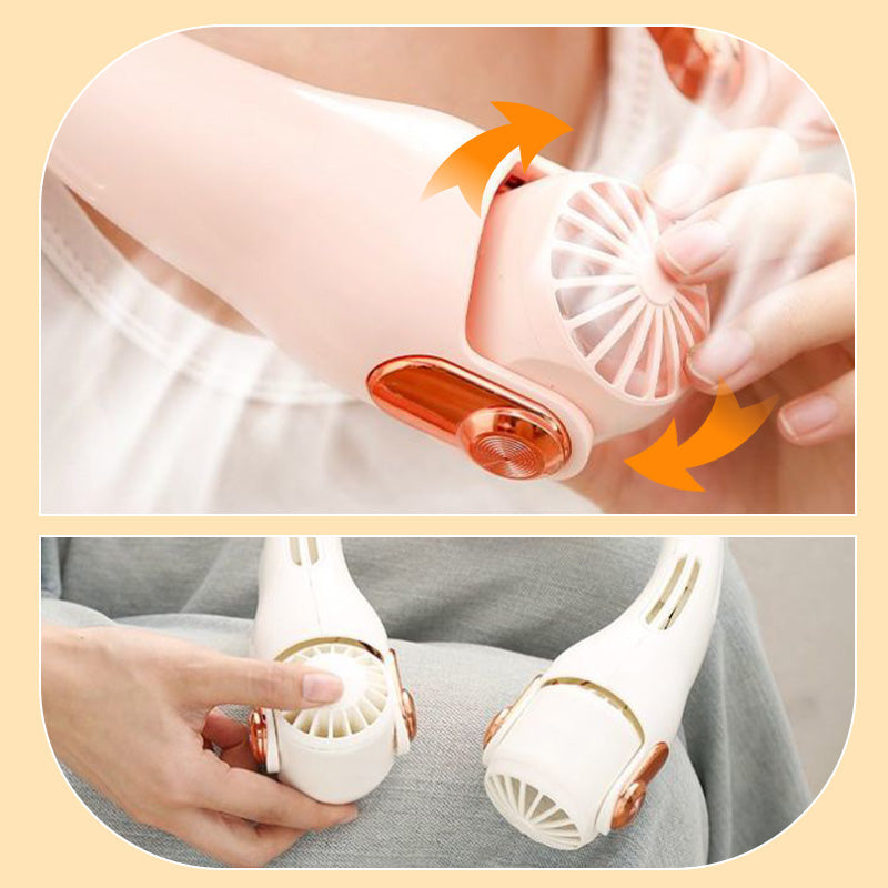 ❄️ Ventilatore del condizionatore d'aria Nek: raffreddamento personale ultra-arrugginito per l'estate