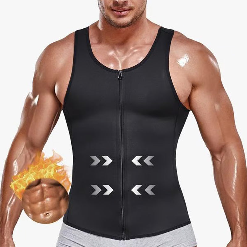 ⚡VENDITA CALDA 2025 50% KORTING 🔥Mannen's Rits Buiktrainer Trim Vest