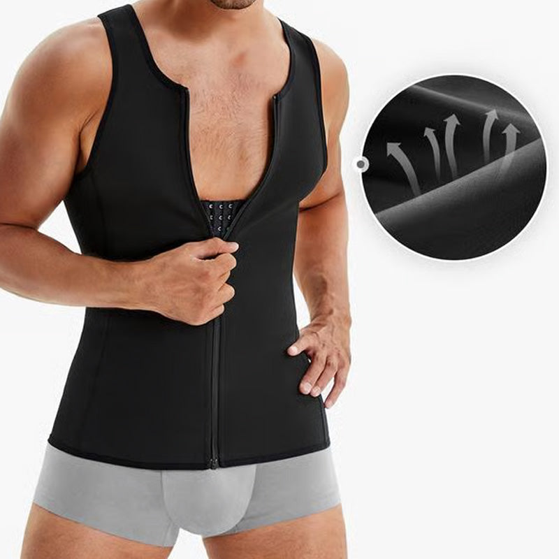 ⚡VENDITA CALDA 2025 50% KORTING 🔥Mannen's Rits Buiktrainer Trim Vest