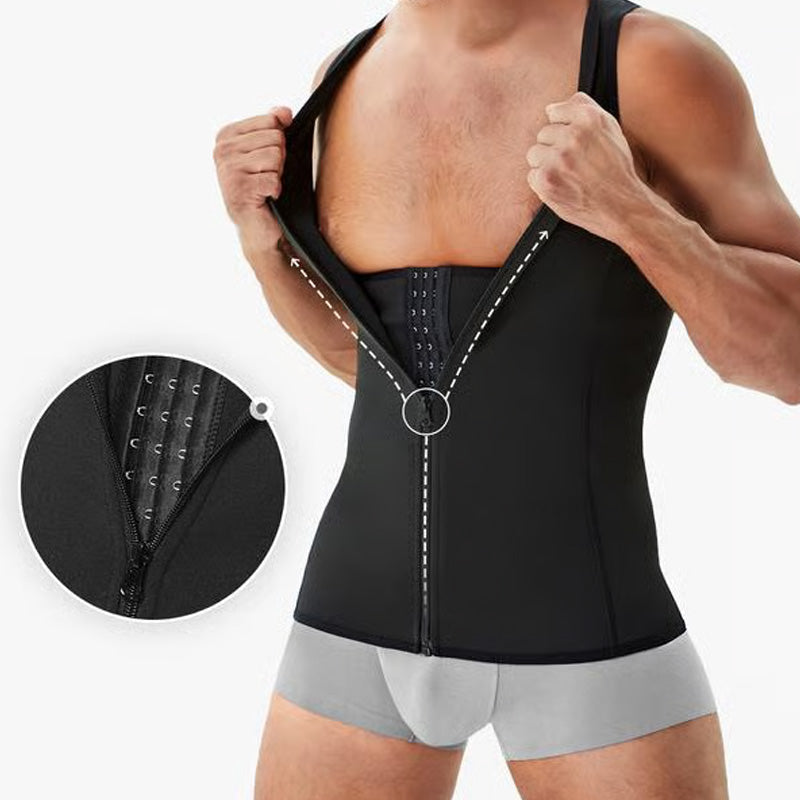 ⚡VENDITA CALDA 2025 50% KORTING 🔥Mannen's Rits Buiktrainer Trim Vest