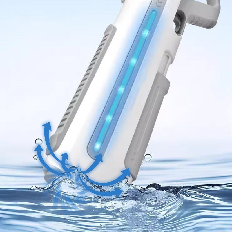 Lanciatore d'acqua elettrico a lunga distanza con LED per bambini e adulti