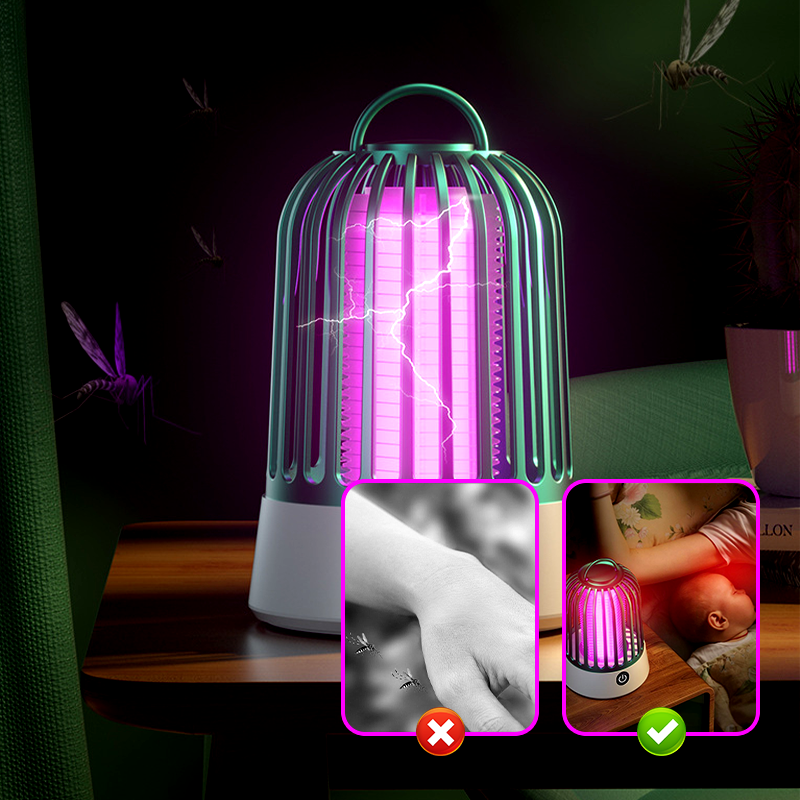 Il potente insetticida elettrico con luce UV ha successo