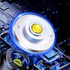 Mini portachiavi magnetico e ricaricabile Zaklamp