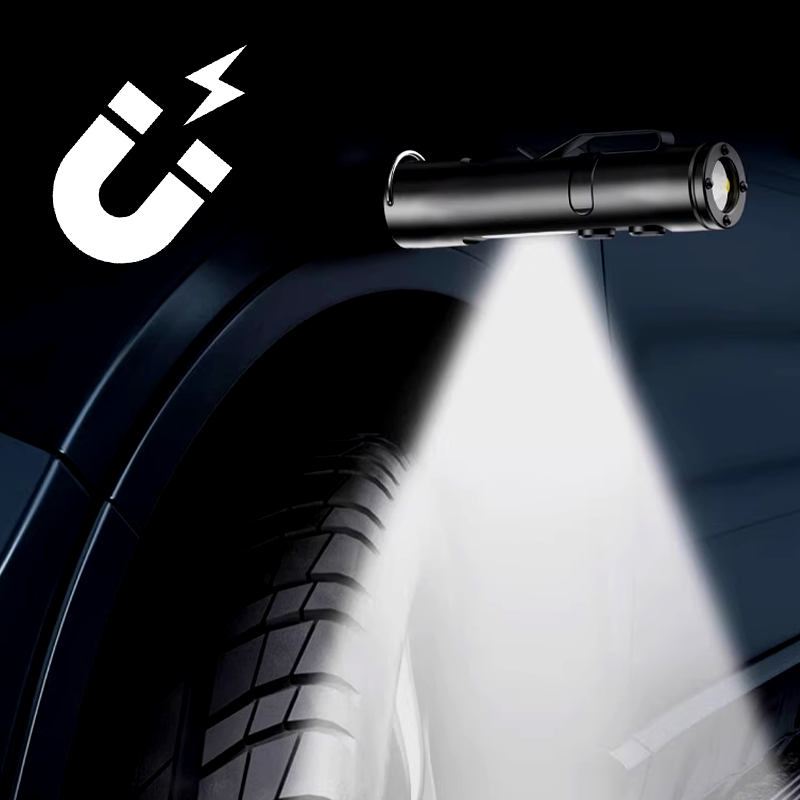 Mini portachiavi magnetico e ricaricabile Zaklamp