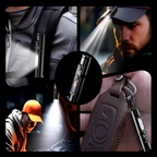 Mini portachiavi magnetico e ricaricabile Zaklamp