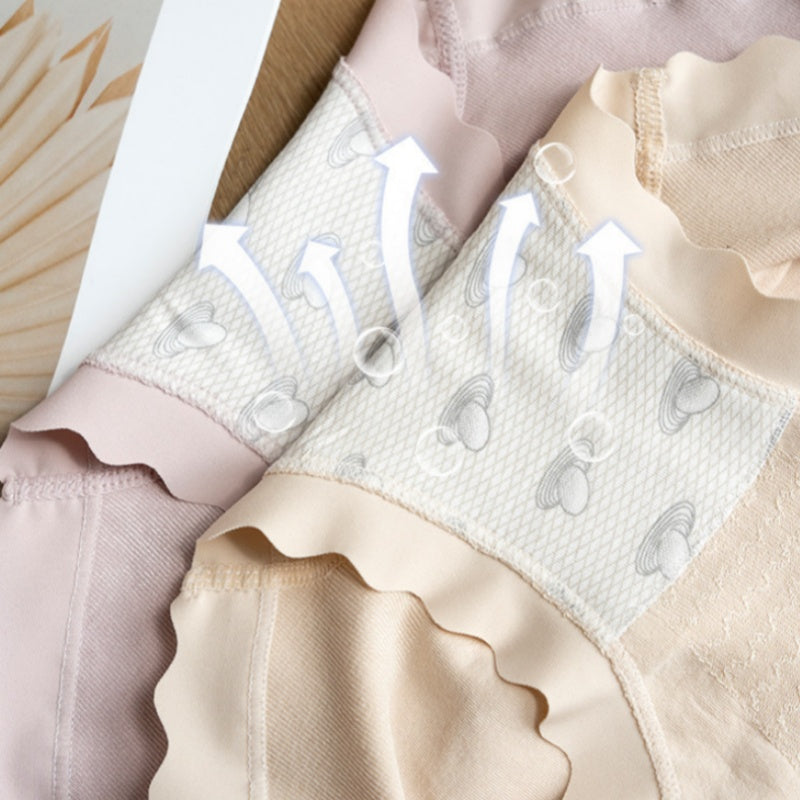 Comfortabele Ademend e Billenliftende Naadloze Onderbroek voor Dames