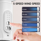 Ventilatore con oscillazione automatica regolabile Hoogte e Afstandsbediening-Desktop, Stand, Op De Vloer