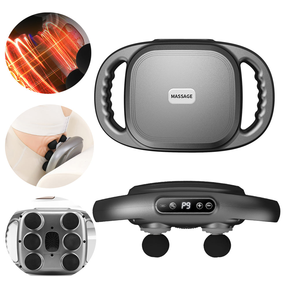 💥Vendita a tempo limitato 💥Pistola massaggiante senza fili a 6 testine per il rilassamento di tutto il corpo 