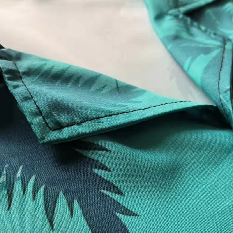 Camicia da uomo con stampa tropicale di Broek