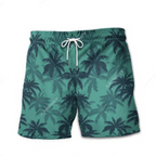 Camicia da uomo con stampa tropicale di Broek