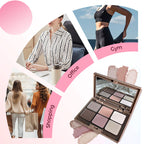 Tavolozza Oogschaduw a 6 colori multifunzionale