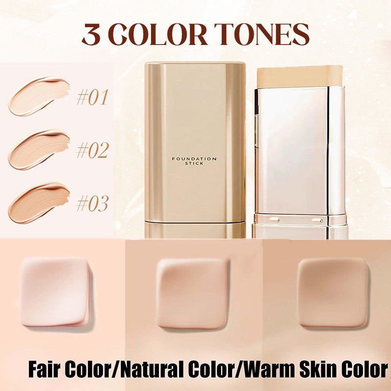 Fondotinta in stick idratante e a lunga tenuta con pennello 
