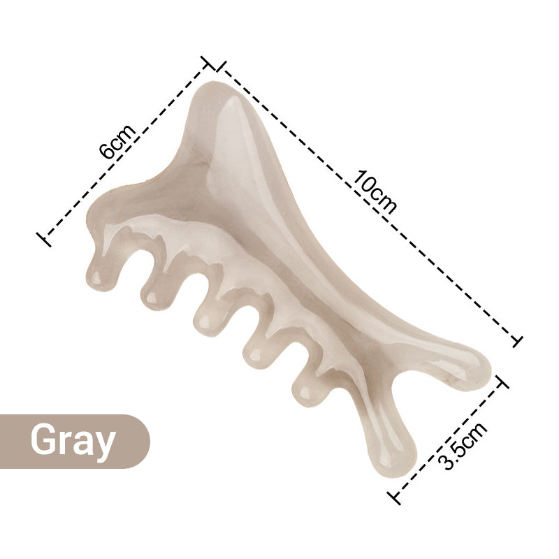 Massaggio multifunzionale a casa e aiuto Gua Sha