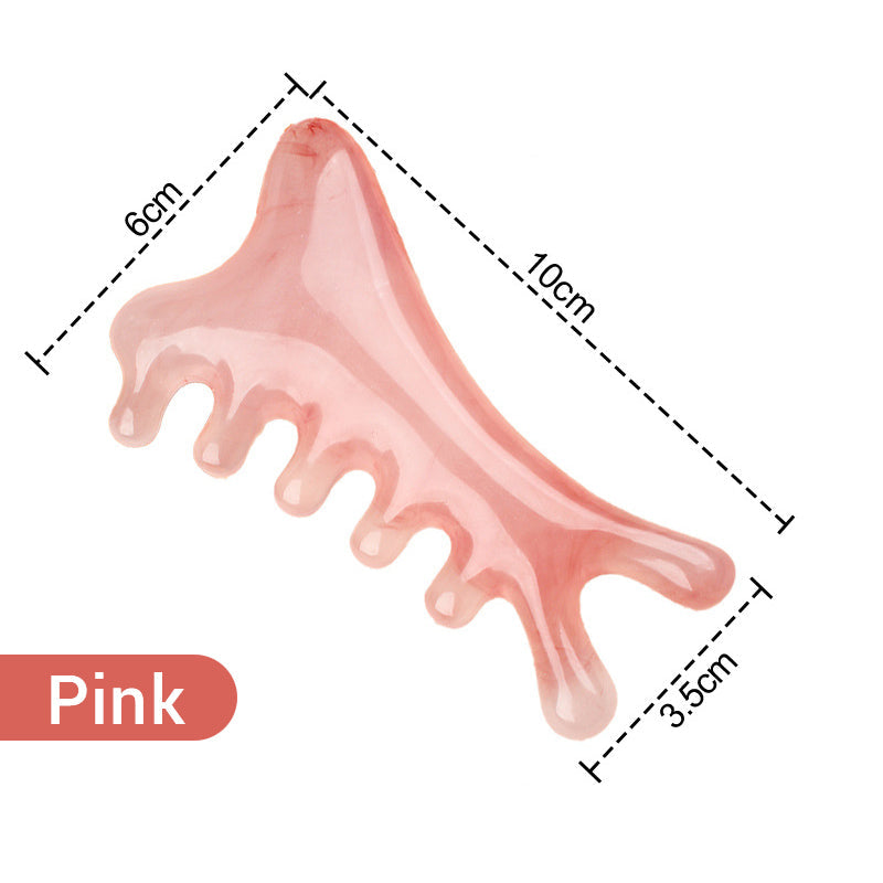 Massaggio multifunzionale a casa e aiuto Gua Sha