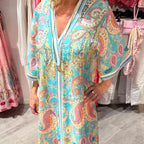 👗Dames comfortabele losse printjurk💕