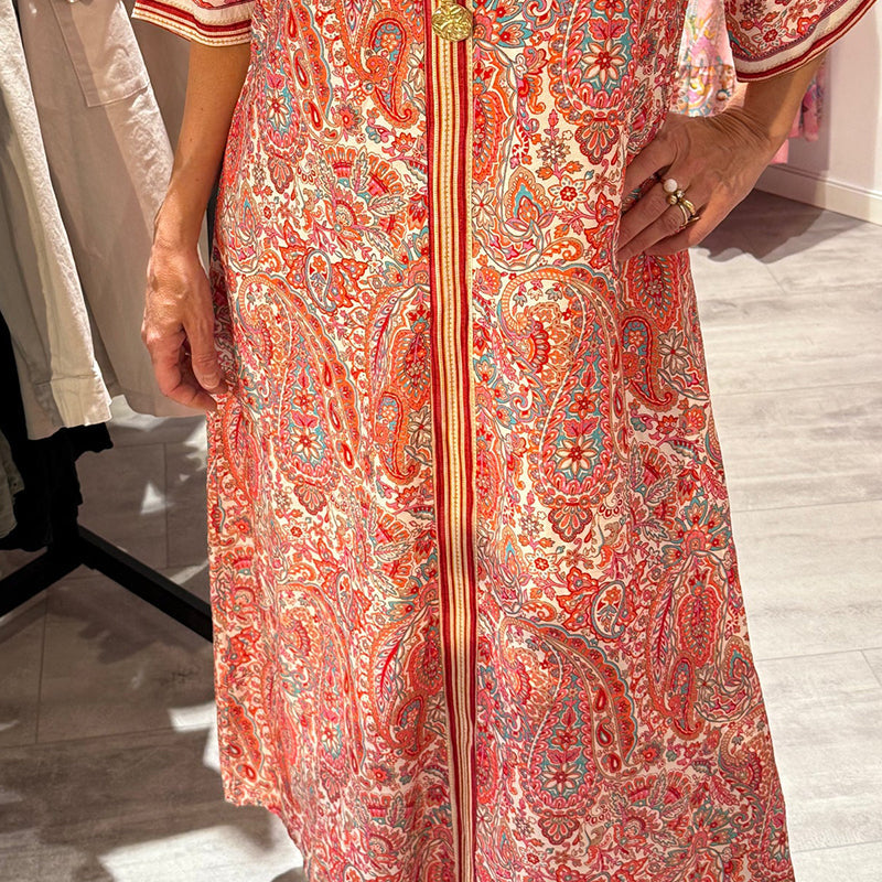 👗Dames comfortabele losse printjurk💕