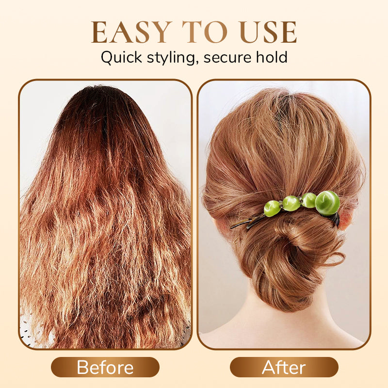 Elegante fermaglio per capelli per acconciature posteriori