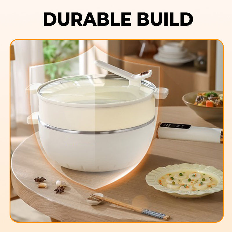 Wok elettrico con anti-aanbaklaag