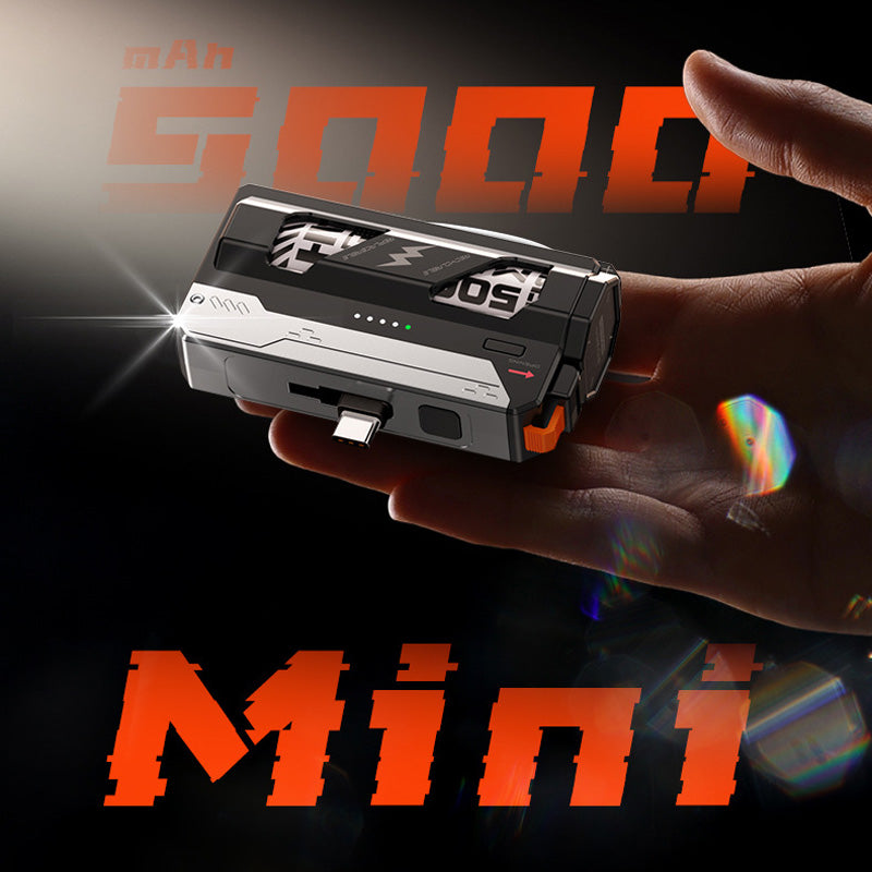 Power bank portatile con batteria rimovibile