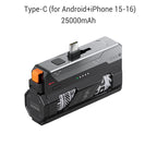 Power bank portatile con batteria rimovibile