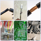 "Sluit kortsluiting AF in secondi! ⚡" "Geen gedoe meer met Traditionalele tape! ✂️