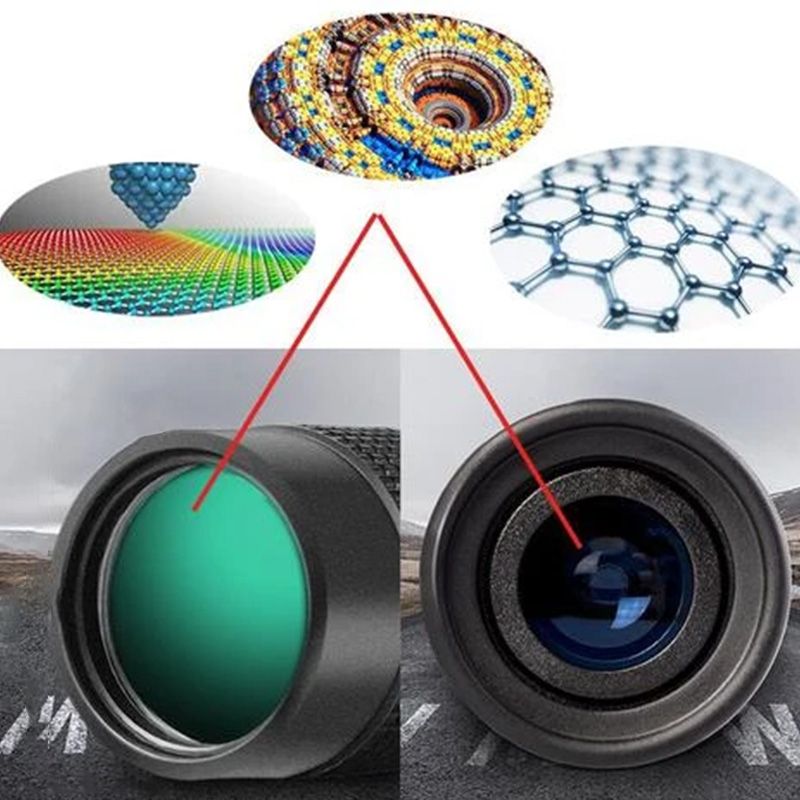 Telescopio monoculare 4K 8-40x40 mm con super teleobiettivo e zoom 