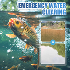 Polvere per il trattamento dell'acqua per stagni