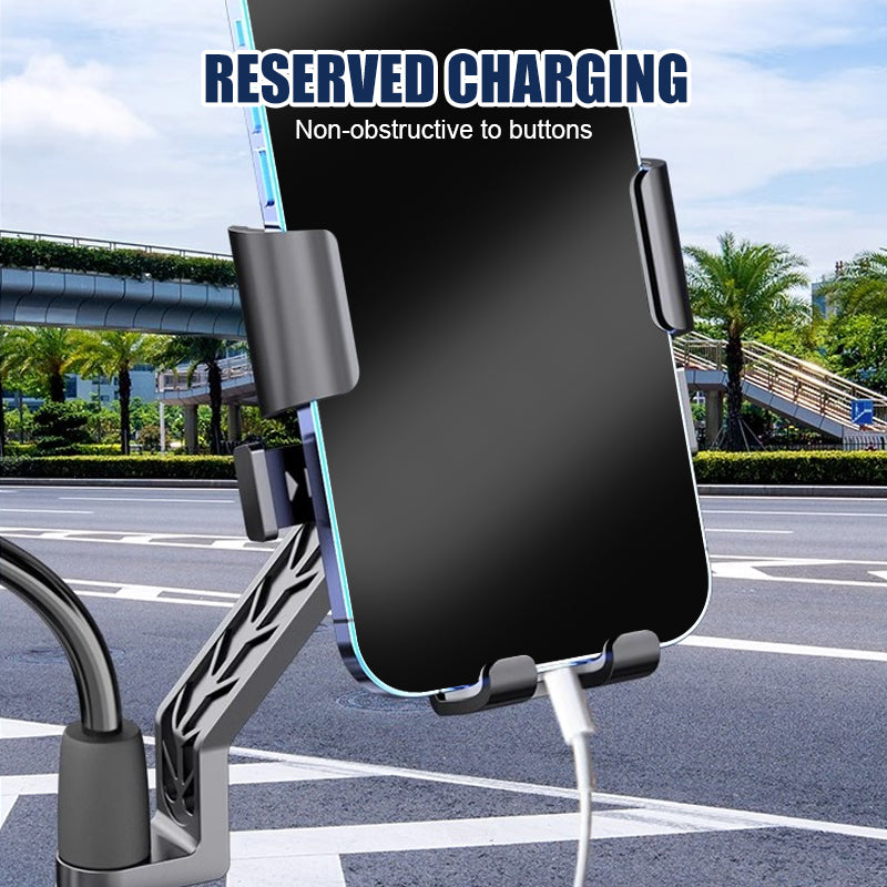 Supporto antiurto per cellulare per moto e bicicletta