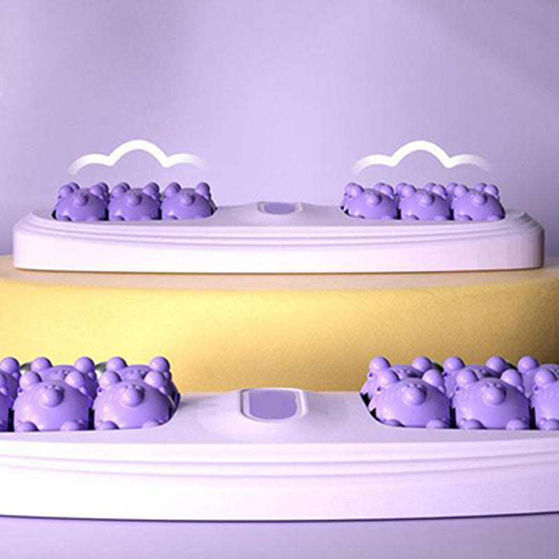 💜Rullo portatile per massaggio ai piedi doppio💜