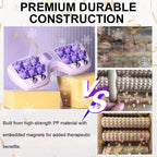 💜Rullo portatile per massaggio ai piedi doppio💜