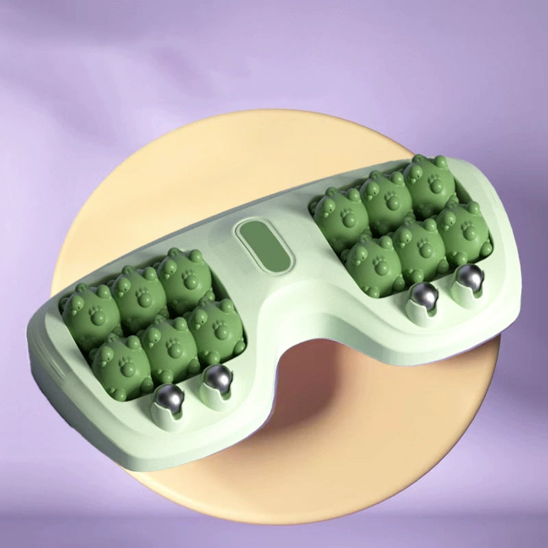 💜Rullo portatile per massaggio ai piedi doppio💜