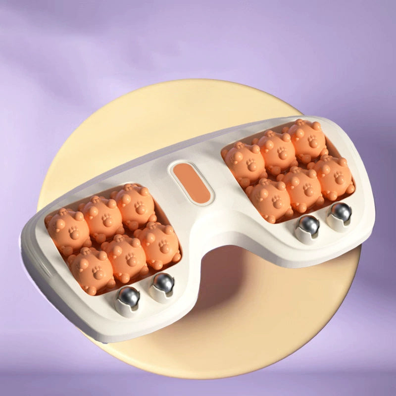 💜Rullo portatile per massaggio ai piedi doppio💜