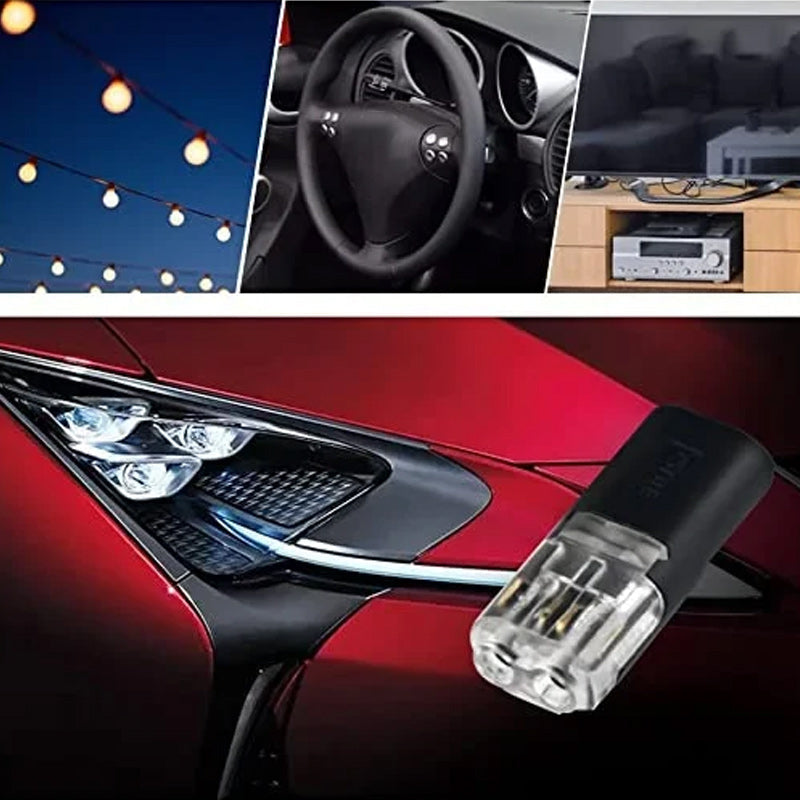 Giunto push-pull a doppia filettatura con fibbia di bloccaggio